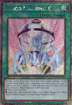 Bingo Machine, Go!!! (V.4 - Platinum Secret Rare)