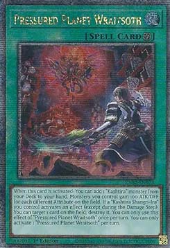 Pressured Planet Wraitsoth (V.5 - Quarter Century Secret Rare)