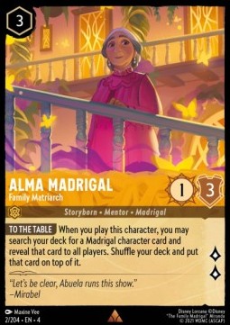 Alma Madrigal - Family Matriarch