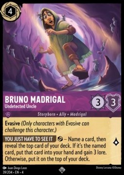 Bruno Madrigal - Undetected Uncle