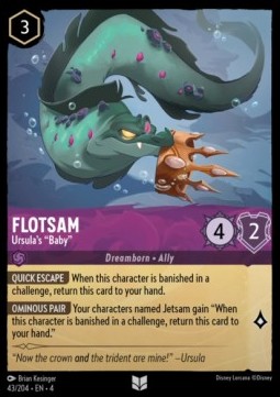 Flotsam - Ursula's "Baby"