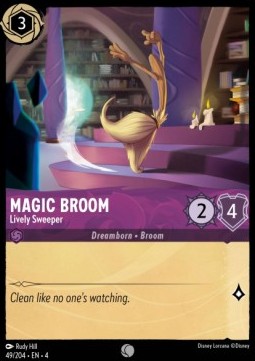 Magic Broom - Lively Sweeper