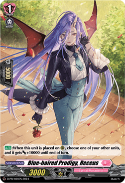 Blue-haired Prodigy, Receus [D Format] (V.2 - Promo)