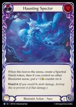 Haunting Specter (Red) (Rainbow Foil)