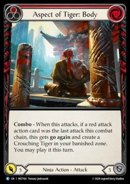 Aspect of Tiger: Body (Rainbow Foil)