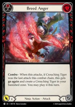 Breed Anger (Red) (Rainbow Foil)