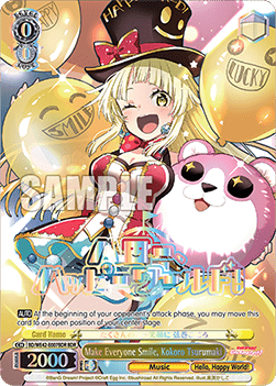 Make Everyone Smile, Kokoro Tsurumaki (V.2 - Feature Rare)