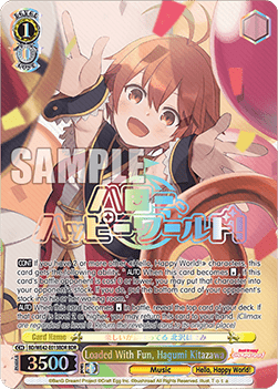 Loaded With Fun, Hagumi Kitazawa (V.2 - Feature Rare)