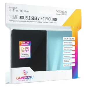 Gamegenic Prime Double Sleeving Pack 100