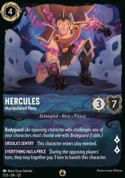 Hercules - Manipulated Hero