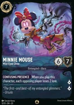 Minnie Mouse - Wild-Eyed Diver