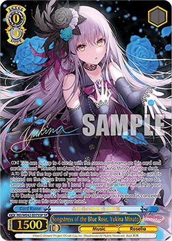 Songstress of the Blue Rose, Yukina Minato (V.3 - Special Rare)