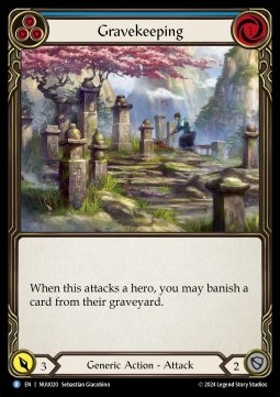 Gravekeeping (Blue) (Regular)