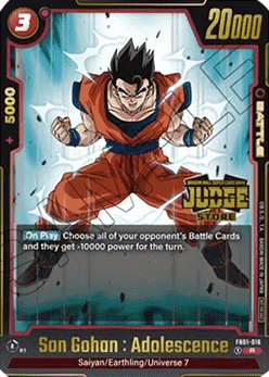 Son Gohan : Adolescence (FB01-016) [Fusion World]