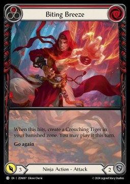 Biting Breeze (Red) (Extended Art Regular)