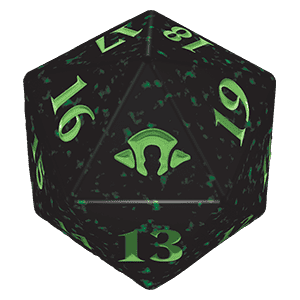 Modern Horizons 3: D20 Die (Green)