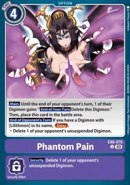 Phantom Pain (EX6-070)