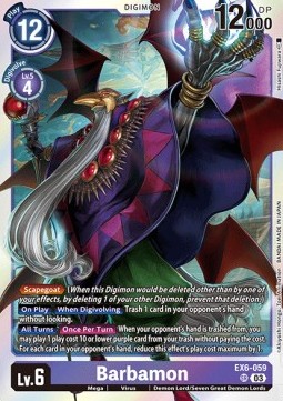 Barbamon (EX6-059) (V.1)