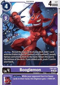 Boogiemon (EX6-047)