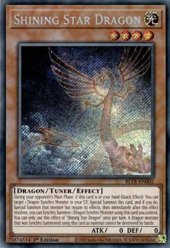 Shining Star Dragon (V.1 - Secret Rare)