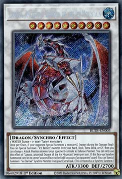 Lancea, Ancestral Dragon of the Ice Mountain (V.1 - Secret Rare)