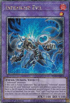 Infernoid Evil (V.2 - Quarter Century Secret Rare)