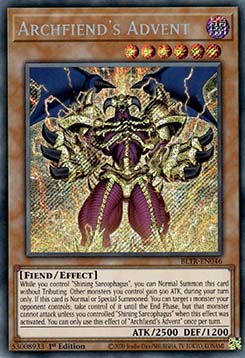 Archfiend's Advent (V.1 - Secret Rare)