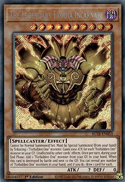 The Legendary Exodia Incarnate (V.1 - Secret Rare)