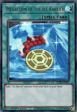 Medallion of the Ice Barrier (V.1 - Ultra Rare)