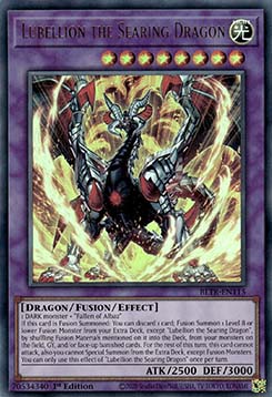 Lubellion the Searing Dragon (V.1 - Ultra Rare)