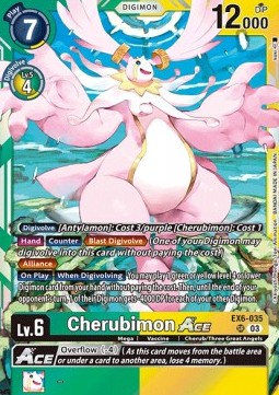 Cherubimon Ace (EX6-035) (V.1)