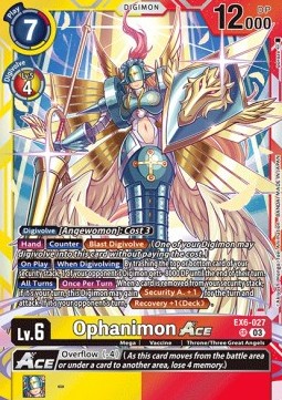 Ophanimon Ace (EX6-027) (V.1)