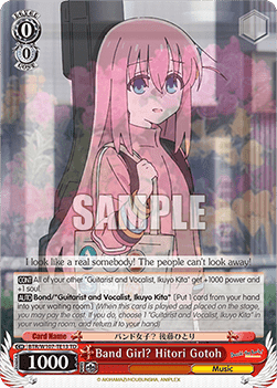 Band Girl? Hitori Gotoh (V.1 - Trial Deck)