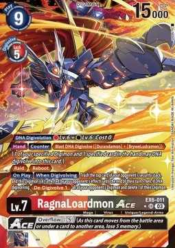 RagnaLoardmon Ace (EX6-011) (V.2)