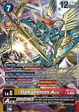 Ophanimon Ace (EX6-027) (V.2)