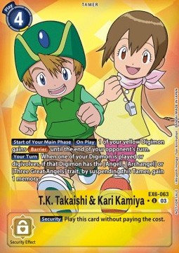 T.K. Takaishi & Kari Kamiya (EX6-063) (V.2)