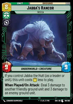 Jabba's Rancor, Pateesa