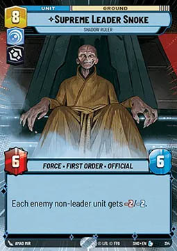 Supreme Leader Snoke, Shadow Ruler