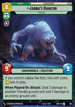 Jabba's Rancor, Pateesa