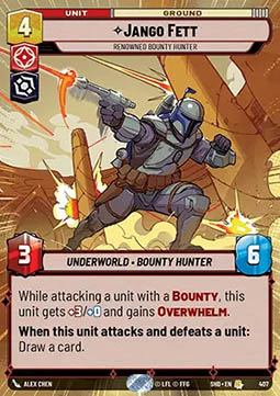 Jango Fett, Renowned Bounty Hunter