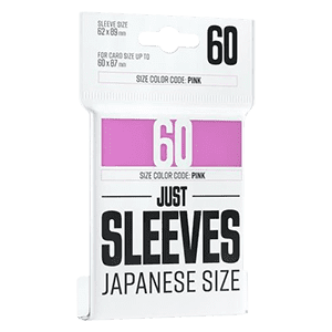 60 Small Gamegenic Just Sleeves Sleeves (Pink)