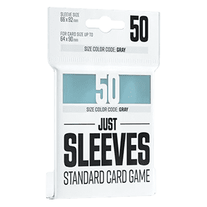 50 Gamegenic Just Sleeves Sleeves (Translucent)