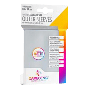 50 Gamegenic Outer Sleeves - Matte