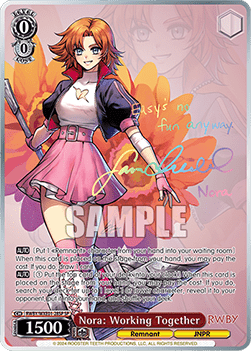 Nora: Working Together (V.3 - Special Rare)