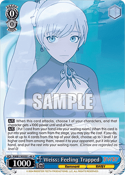 Weiss: Feeling Trapped (V.1 - Common)