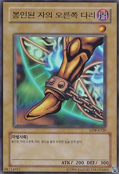 Right Leg of the Forbidden One