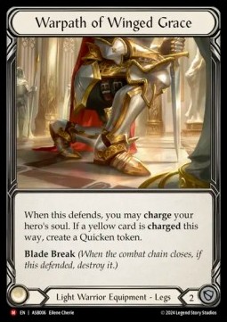 Warpath of Winged Grace (Rainbow Foil)