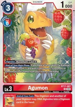 Agumon (BT17-007)