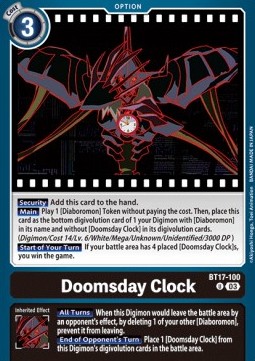 Doomsday Clock (BT17-100)