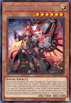 Fiendsmith Engraver (V.1 - Secret Rare)